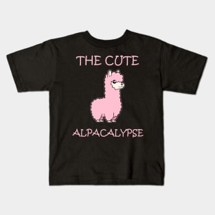 Funny Alpaca Llama Quote Kids T-Shirt